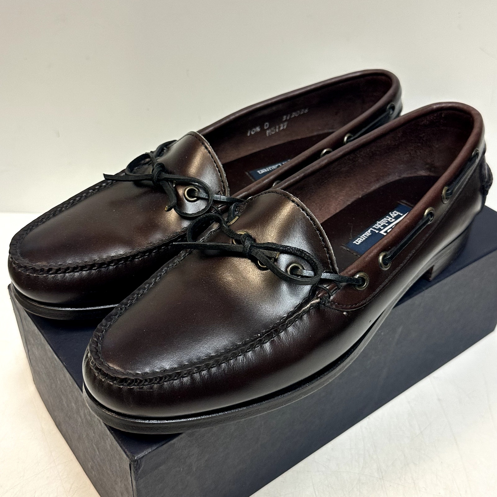 Nib Nos Rancourt & Co. X Polo Ralph Lauren Admiralty Boat Shoe Loafer Usa 11 D — image 2 of 8